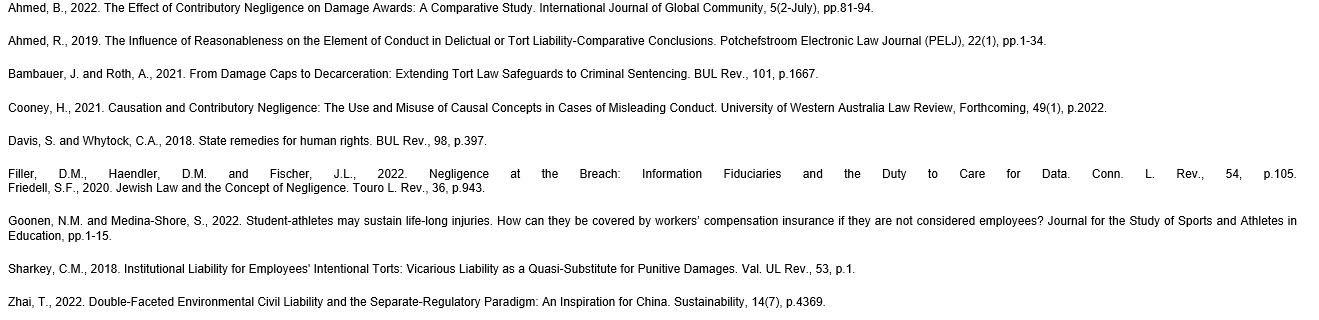 law case study assignment sample