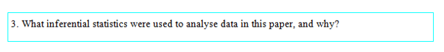 statistics assignment examples